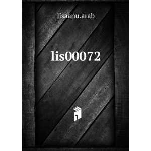  lis00072 lisaanu.arab Books