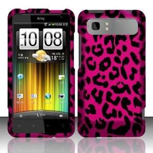 VMG AT&T HTC Vivid Design Hard Case Cover 3 ITEM COMBO PACK Pink Black 