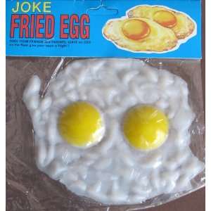 Package of JOKE FRIED EGGS Sunny Side UP: Fool Your Friends & Parents