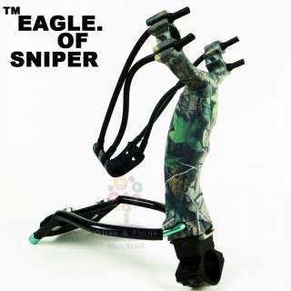 Eagle of Sniper Slingshot Hunter Catapult with Arrow rest +Clamp+ 