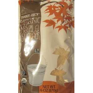 Trader Joes Organic Maple Sugar6 Oz. Bag  Grocery 