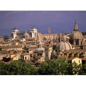 City View and Monumento Vittorio Emanuele Il, The Vatican, Rome, Italy 