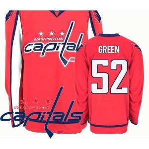   NHL Jerseys Mike Green Home Red Hockey Jersey