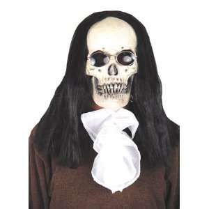  Deluxe Goth Skull Adult Mask with Hair: Everything Else