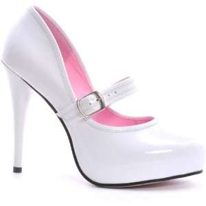 Lets Party By Ellie Shoes Lady Jane (White) Adult Shoes / White   Size 