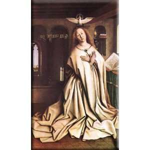   the Annuncia 9x16 Streched Canvas Art by Eyck, Jan van