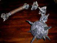 MEDIEVAL Costume SPIKED BALL FLAIL Weapon HALLOWEEN Spike GOTH Caveman 