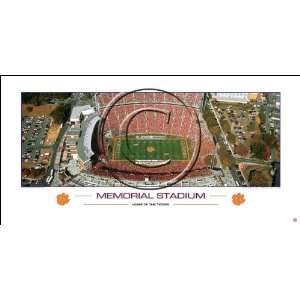   Aerial Stadium Panoramic Print by Rick Anderson