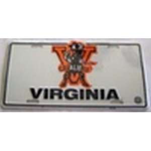  NCAA Virginia Cavaliers Metal Tag License Plate ~SALE 