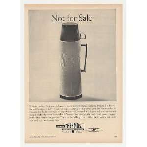   1964 Thermos Vacuum Bottle Not for Sale Trade Print Ad