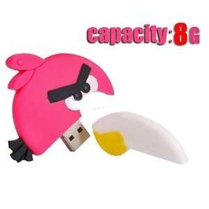  Lovely 8GB Angry Birds USB Flash Drive Flash Memory U Disk 