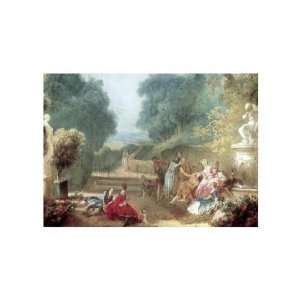 Jean Honore Fragonard   A Game Of Hot Cockles Giclee: Home 