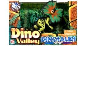  Dino Valley Dinosaurs  Dilophosaurus Action Figure Toys 