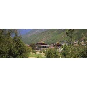  Fortress Viewed Through Trees, Tashichoedzong, Thimphu 