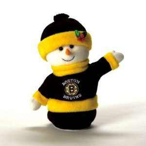  Boston Bruins 9 Animated Touchdown Snowman   NHL Hockey 