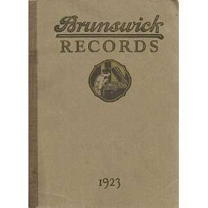   Lists All Selections Released Up To and Including January 1923 Books