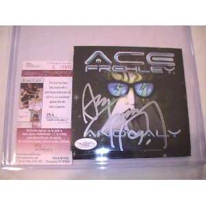  KISS ACE FREHLEY SIGNED AUTOGRAPHED CD COVER JSA 