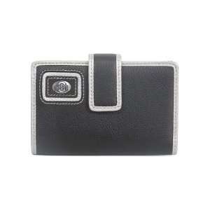  Ohio State Buckeyes Black and Silver Trifold Wallet 