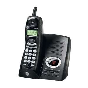   White GE 2.4 GHz Cordless Phone with Answering System