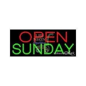  Open Sunday LED Sign: Office Products