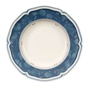 Villeroy & Boch Cottage Blue Rim Soup Bowls, Set of 6:  