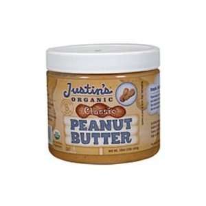 JustinS Nut Butter Organic Classic Peanut Butter ( 6x16 OZ):  