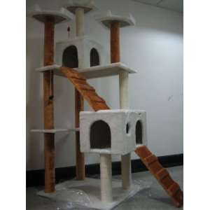  72 Cat Tree Condo House Scratcher Pet Furniture bed 13 