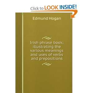 Irish phrase book illustrating the various meanings and uses of verbs 