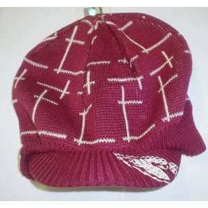   Authentic Retro Sport Visor Knit Hat By Reebok: Sports & Outdoors
