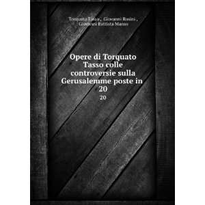   20 Giovanni Rosini , Giovanni Battista Manso Torquato Tasso  Books