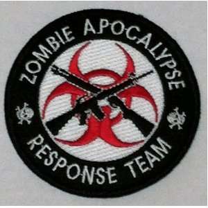 Tactical Morale Patch Velco Backed Zombie Hunting Apocalypse Response 