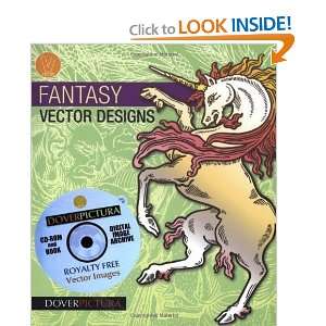 Fantasy Vector Designs (Dover Pictura Electronic Clip Art 