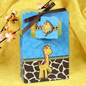  Giraffe Boy   Classic Personalized Baby Shower Favor Boxes 