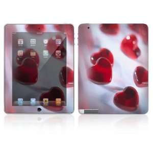 Apple iPad 3 Decal Skin   Valentine Hearts