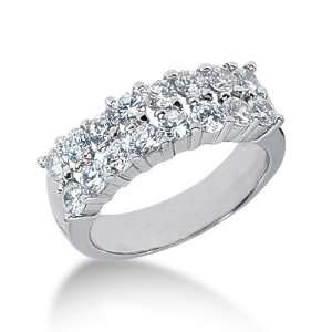   14K Gold Diamond Anniversary Rings 14K AR27121908 1.60 Ctw. Jewelry