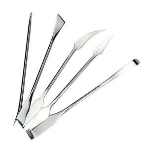  5pcs Stainless Steel Clay Sculpture Tools Set: Arts 