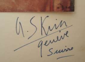 Andre Derain Serigraphy Signature Of The Editor 1955  