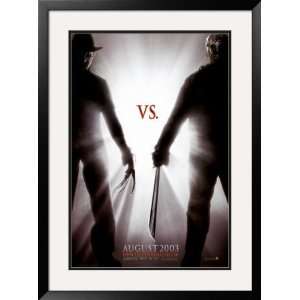  Freddy vs. Jason Framed Poster Print, 38x51
