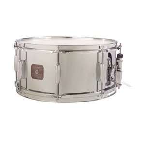  Gretsch 6.5 x 14 Chrome over Steel Snare Drum Musical 