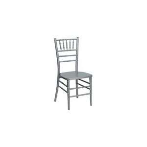    Flash Elegance Supreme Silver Wood Chiavari Chair: Home & Kitchen