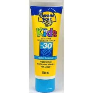 Banana Boat Kids Sunscreen Lotion, SPF 30, 4 Ounces / 118 Ml (Pack of 