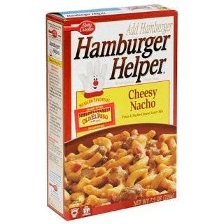 Hamburger Helper, Cheesy Nacho, 7.9 Ounce Boxes (Pack of 6) by 