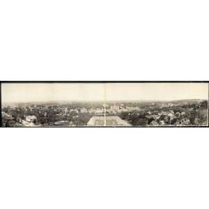  Photo Birdseye view, Council Bluffs, IA 1908