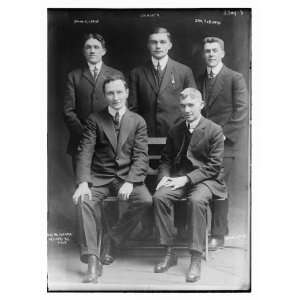  Photo (L) Johnny Kilburne, Leo Houck, Sam Robideru, Jack 