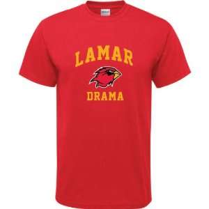   Lamar Cardinals Red Youth Drama Arch T Shirt: Sports & Outdoors