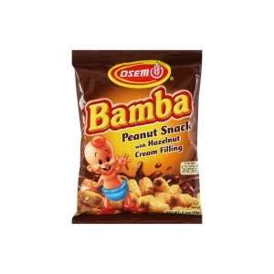 Osem Hazelnut Filled Bamba Snack 2.1oz.:  Grocery & Gourmet 