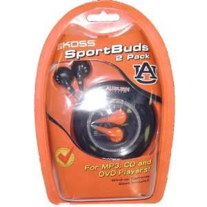 Auburn Tigers Au Sport Bud Earphones 