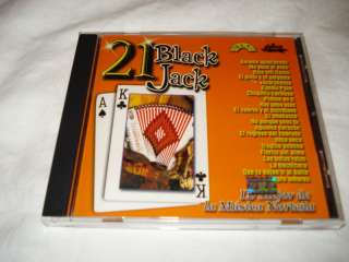   DE LA MUSICA NORTENA 21 BLACK JACK VARIOS A CD 099011047524  