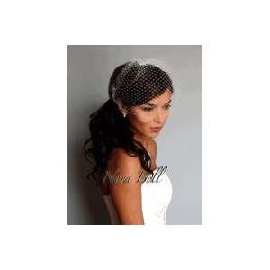  NEW White Birdcage Veil Comb, Limited. Beauty