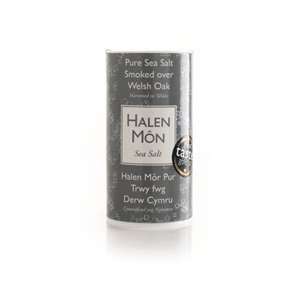 Halen Mon   Smoked Sea Salt   3.3 oz. Canister, Gourmet Salts